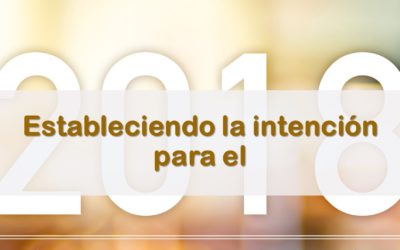 Estableciendo la intención para el 2018