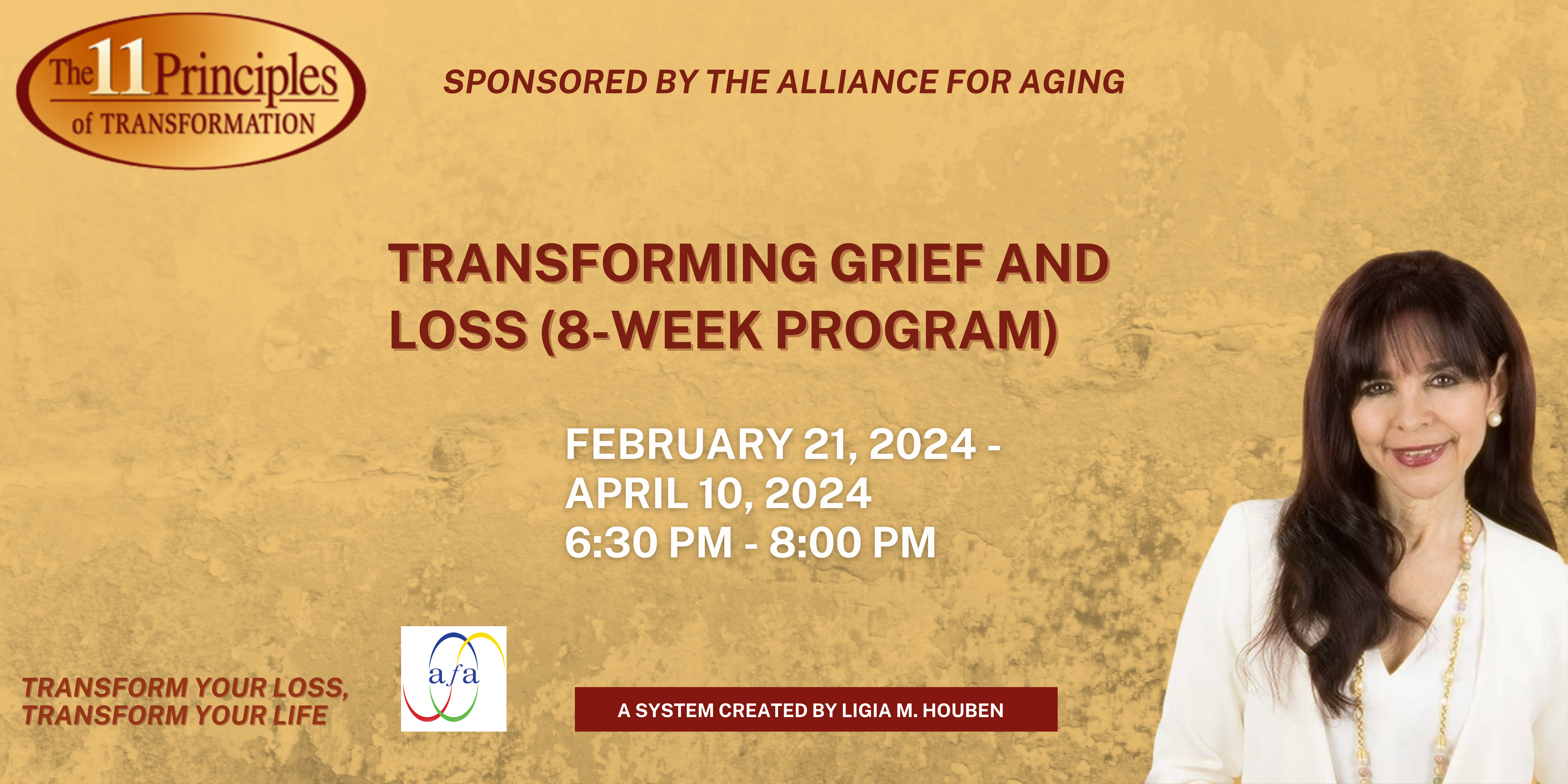 Transforming Grief and Loss (8-Week Program February 21st-April 10)